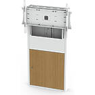 Unicol RPBD100-HD Rhobus Plus bolt-down stand for monitors and interactive displays finished in white product image