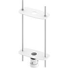 Unicol RSJM02 Box clamp: up to 20cm width and up to 50cm high finished in white product image