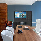 Unicol SUM5FS Summit Free-standing Single Screen Video Conference Wall product image