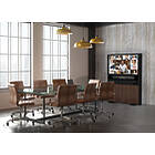 Unicol SUM6FS Summit Free-standing Single Screen Video Conference Wall product image