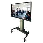 Tableau+ Height and Tilt adjustable trolley for 46‑70" monitors