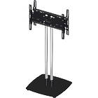 Unicol VSLBB-1500x2-PS8-PZX1x2 VS1000 Plinth base modular landscape stand for dual back-to-back screens up to 70" product image
