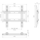 Unicol VZWX3 Versus Thin Flat-to-Wall Monitor Mount product image