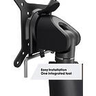 Vogels MOMO 2117B MONO Tilt and swivel height adjustable desk mount finished in black product image