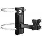 Vogels PFA9145 Column Clamp Connect-it finished in Black/Silver product image