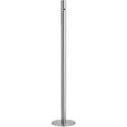 Vogels PFA9155 Stainless Steel Bolt-down floor stand, mid-level for 19-55 inch Monitor or TV screens (1571mm to screen centre; Max 50kg; No Bracket)