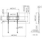 Vogels PFW 4500 Fixed Lockable TV/Monitor Wall mount product image