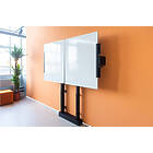 Vogels RISEA217 Whiteboard Set for 75" monitors on RISE Floor/Wall Motorised Display Lifts product image