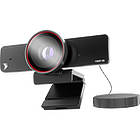 WyreStorm FOCUS 100 1080P HD Wide Angle Webcam with AI Enhanced Lighting, Integrated Mic & App Control product image