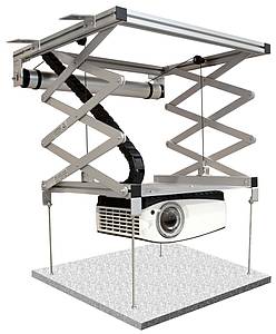 Projector ceiling lift