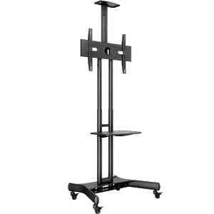 M Public Floorstand Basic 150 Monitor Trolley incl shelf & camera holder