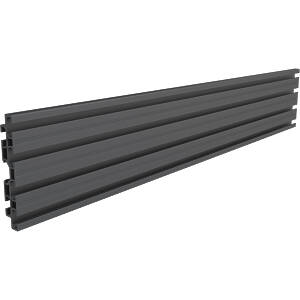 M Pro Series - Single Screen Rail 100cm Black