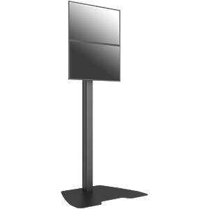 M Floorstand Column Pro 180 VESA 75/100   Multi-monitor free-standing or bolt-down stand