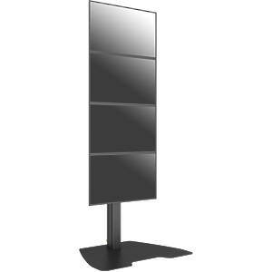 M Floorstand Column Pro 180 VESA 75/100   Multi-monitor free-standing or bolt-down stand