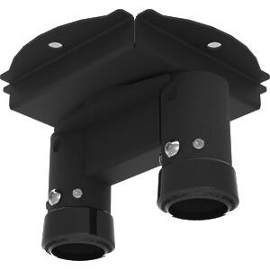 Twin Column Swivel Ceiling Plate with 150mm Centres, Max 200.00kg