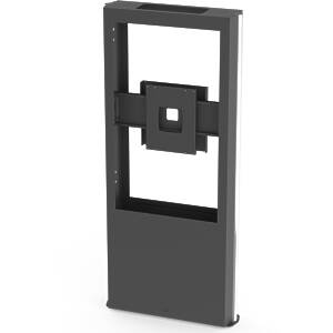 Obelisk Dual Screen Bolt‑Down Portrait Digital Signage Kiosk 
