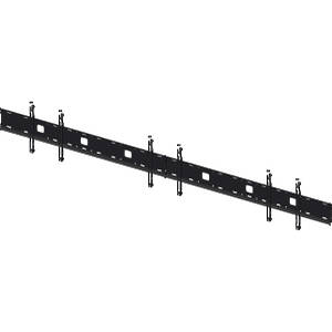 Inline multi‑screen wall mount for 3 × 50″ large format displays