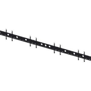 Inline multi‑screen wall mount for 4 × 46″ large format displays