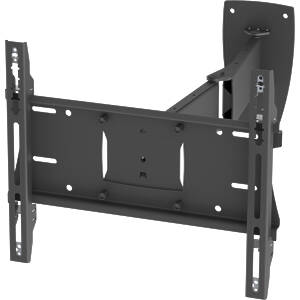 Panarm Heavy Duty Dual Arm Swing‑Out Monitor Wall Mount