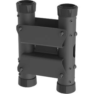 Twin Column Back‑to‑Back Floor‑to‑Ceiling Coupler