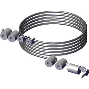 LCD and LED mount security kit