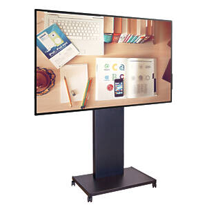 Rhobus Powered Height Adjustable Monitor trolley