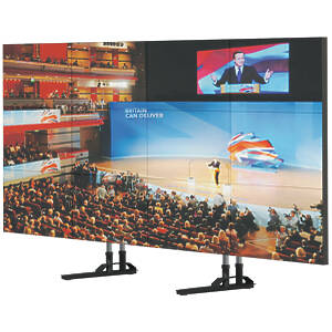 Simplex 4x3 Video wall floor stand for screens around 46″