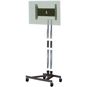 2m high monitor trolley which can be dismantled for easy transportation