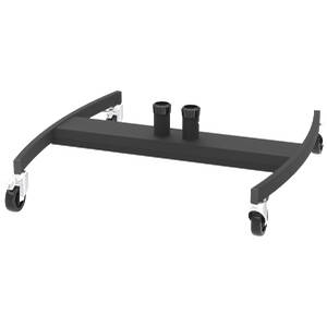 VS1000 Scimitar Back‑To‑Back Braked Wheel Monitor Trolley Base
