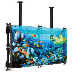 2×2 Barco UniSee Video Wall Ceiling Moun