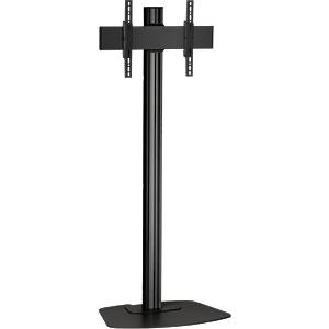 Monitor/TV Floor Stand with tilt‑ Black