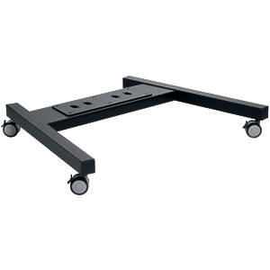 Connect‑it extra large trolley base finished in black