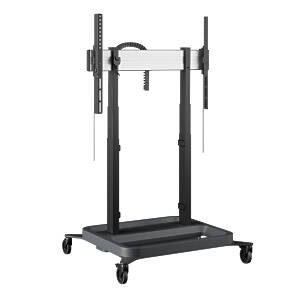 RISE Motorised Height Adjustable Monitor/TV trolley