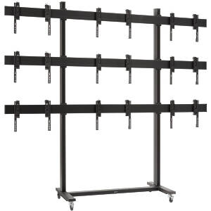3×3 Video Wall Floor Stand