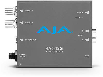 Convert between HDMI and DisplayPort/DVI/SDI and analogue signalsComponents