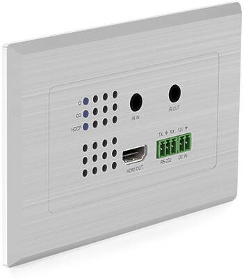 Wall plates for connection, transmitting and receiving of HDMI and DVI signals.Components