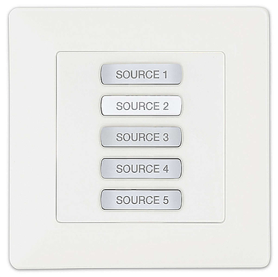 Wall mounted remote control units.Components