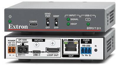 Extend USB and/or USB-C/ALT over twisted pair cablesComponents