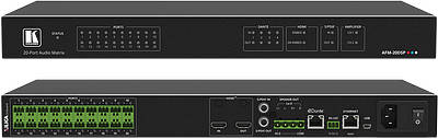 Multi-input to one output audio switchers including RCS and XLR connectors and digital audio.Components