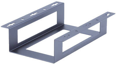 Enclosures and adaptors to allow the mounting of AV components.Components