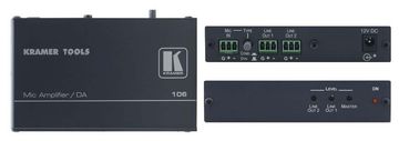 Kramer 106 1:2 Microphone Line & Distribution Amplifier product image