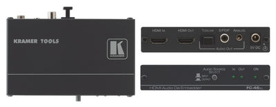 Де эмбеддер аудио из сигнала hdmi fc 46xl kramer