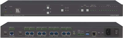 Kramer VM-218DT 2:1x84K HDMI and HDBaseT/Ethernet/RS-232 Switcher/Distribution Amplifier product image