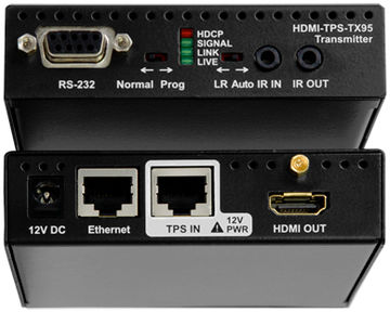 Приемник сигналов hdmi ик и rs 232 из витой пары ch 513rxln