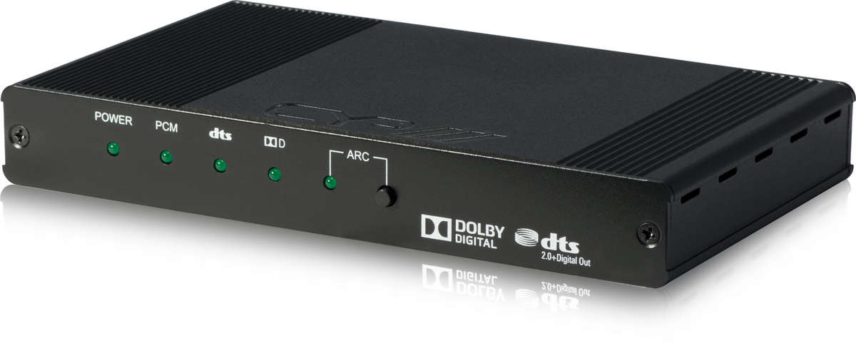 CYP AU-1H1DD-4K22 - 1:1 HDMI Audio De-Embedder with Dolby Digital & DTS ...