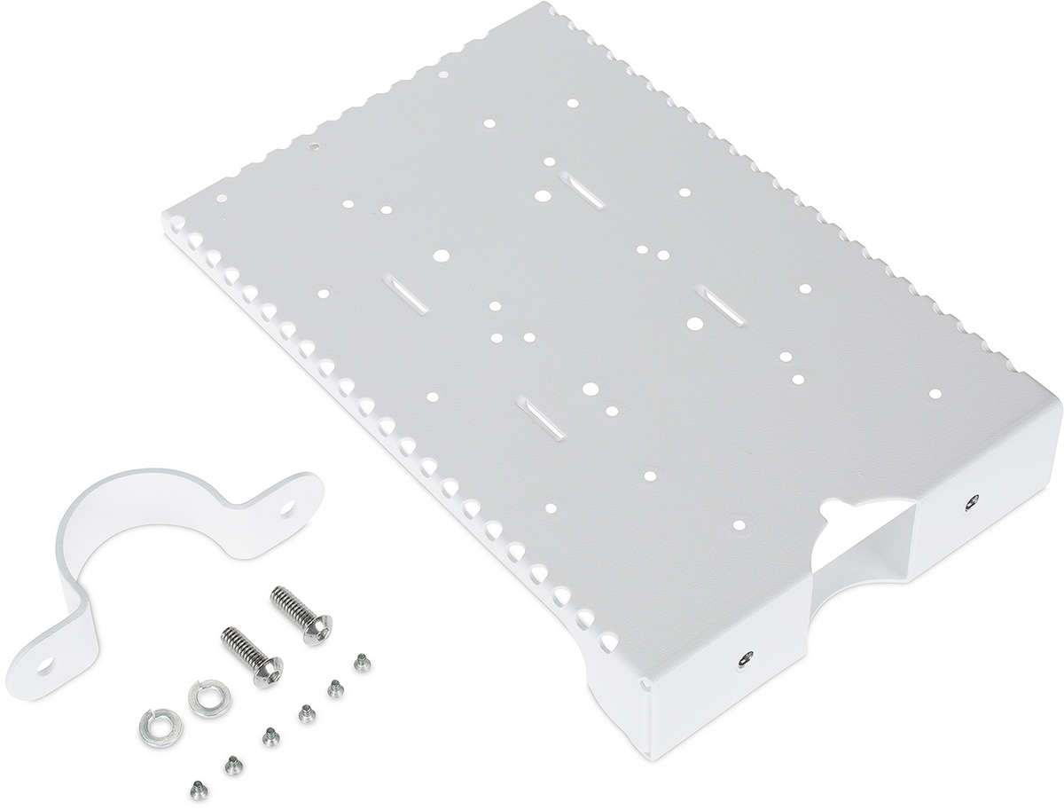 Extron Pmk 155 Pole And Cable Cubby 1252 Ms Enclosure Mounting Kit For Up To 1 2 Rack Width Products Finished In White