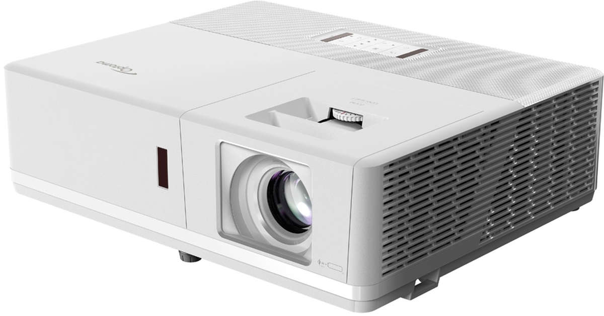 Optoma ZU506T White projector throw chart and tables from Ivojo