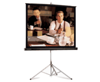 Tripod projection screen