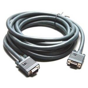 Computer graphics video cables are high-performance cables with molded 15-pin HD connectors on both ends