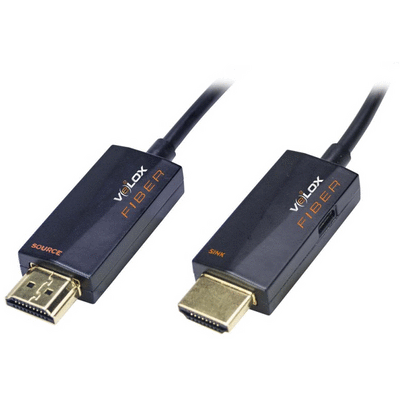 Active Equalization High Speed 4K Fibre Optic HDMI (4K/UHD / HDR / 24Gbps)